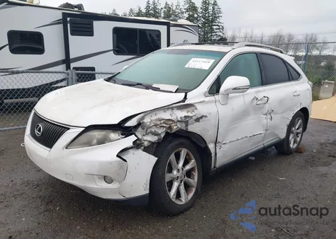 2010 Lexus Rx 350 from USA, damaged, VIN 2T2ZK1BA7AC017166